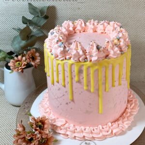 Butter Cream Drip de Chocolate Blanco