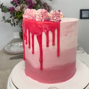 Ombre Pink Cake