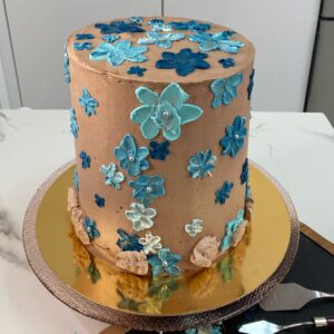 Butter Cream de Chocolate Flores