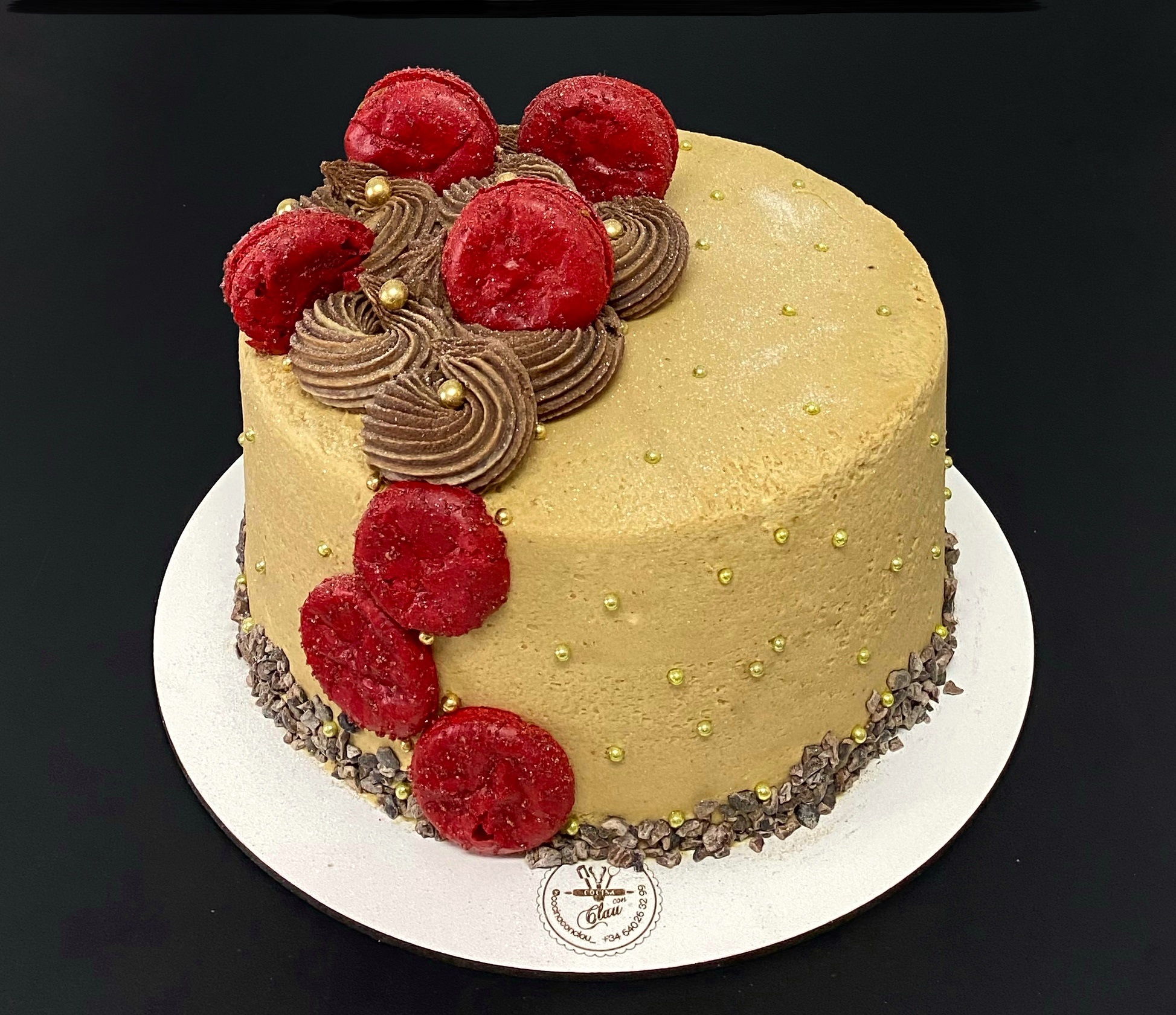 Rojo Navidad Butter Cream Praline