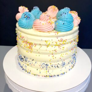 Tarta de Vainilla Butter Cream Revelación Sexo