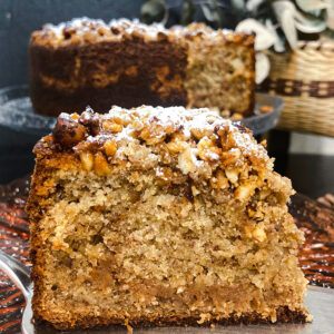 Coffe Cake Cambur y Avellanas.