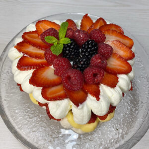 Pavlova Pie de Limón