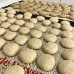 Polvorosas de mantequilla y nueces